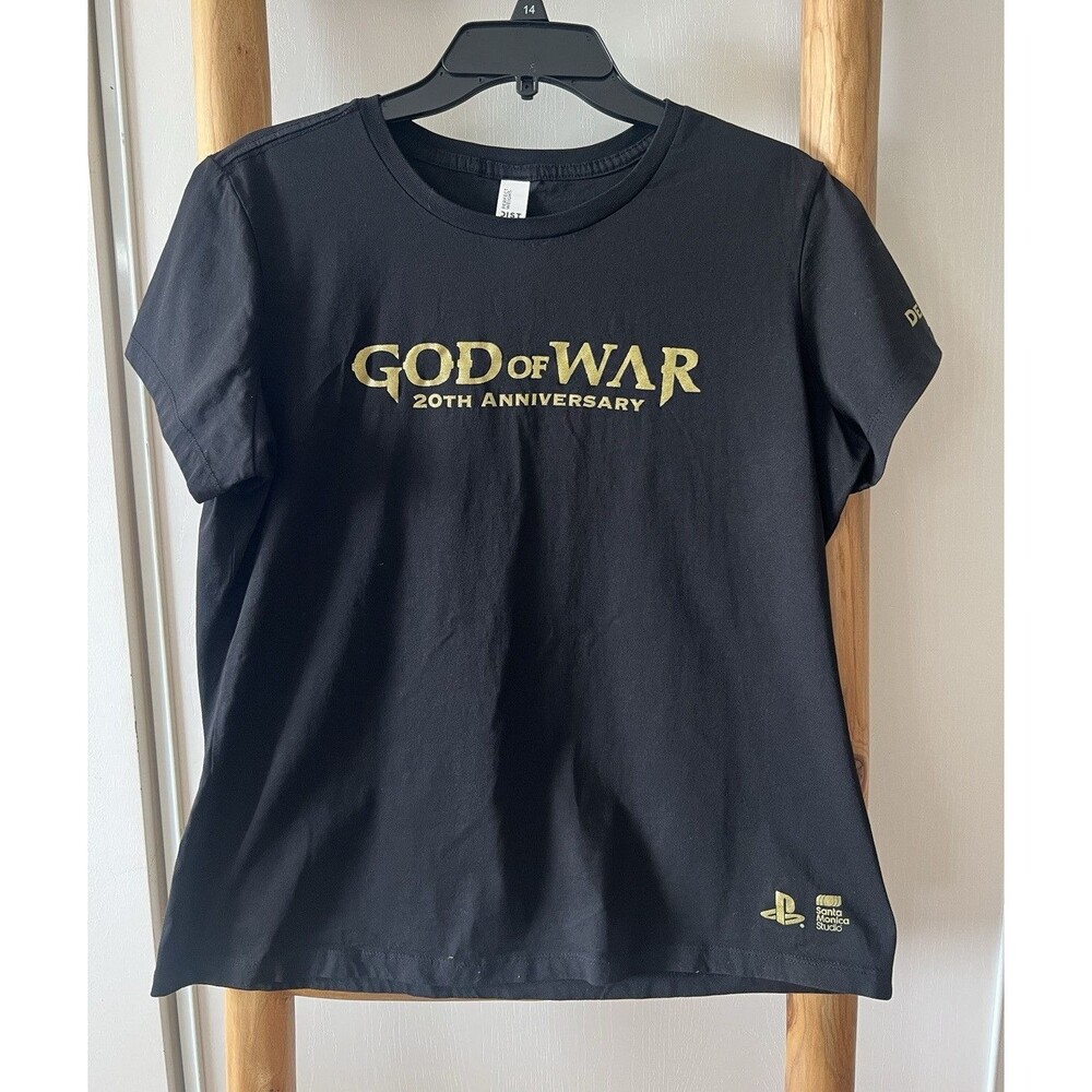 DISTRICT God of War 20th Anniversary Graphic WOMEN T-Shirt Black XL